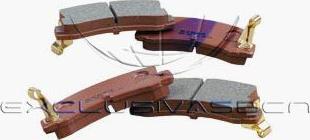 MDR MRP-2213 - Brake Pad Set, disc brake autospares.lv