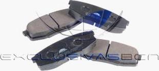 MDR MRP-2221 - Brake Pad Set, disc brake autospares.lv