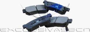 MDR MRP-2H04 - Brake Pad Set, disc brake autospares.lv