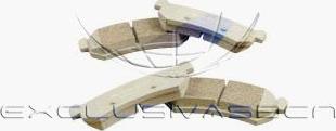 MDR MRP-2W02 - Brake Pad Set, disc brake autospares.lv