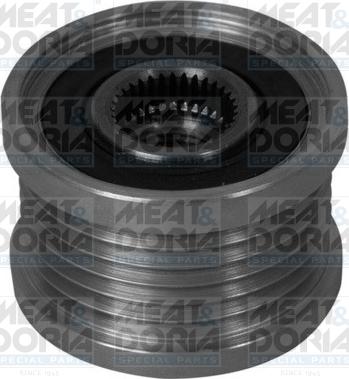 Meat & Doria 45108 - Pulley, alternator, freewheel clutch autospares.lv