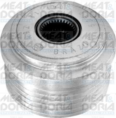 Meat & Doria 45252 - Pulley, alternator, freewheel clutch autospares.lv