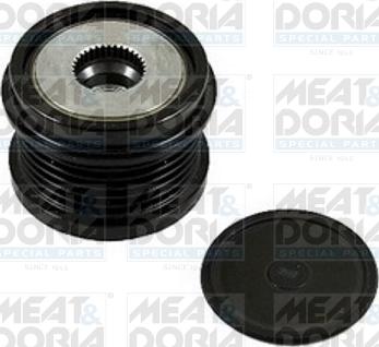 Meat & Doria 45232 - Pulley, alternator, freewheel clutch autospares.lv