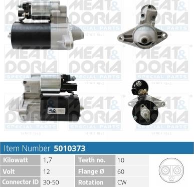 Meat & Doria 5010373 - Starter autospares.lv