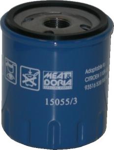 Meat & Doria 15055/3 - Oil Filter autospares.lv