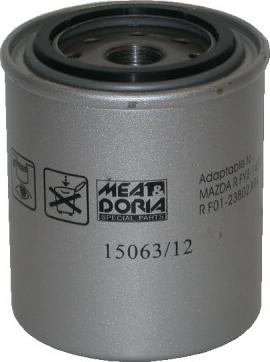 Meat & Doria 15063/12 - Oil Filter autospares.lv