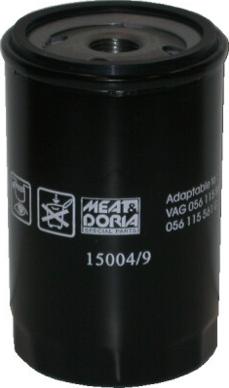 Meat & Doria 15004/9 - Oil Filter autospares.lv