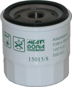 Meat & Doria 15015/8 - Oil Filter autospares.lv