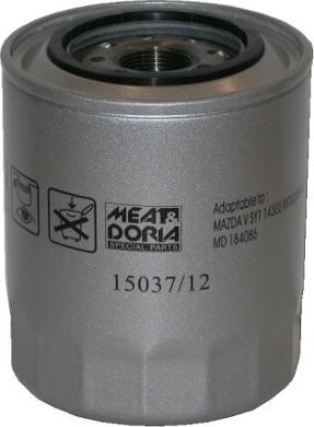 Meat & Doria 15037/12 - Oil Filter autospares.lv