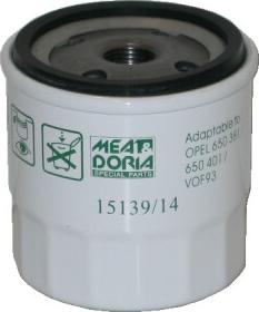 Meat & Doria 15139/14 - Oil Filter autospares.lv