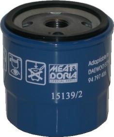 Meat & Doria 15139/2 - Oil Filter autospares.lv