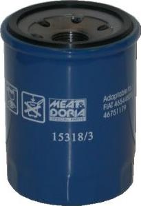 Meat & Doria 15318 - Oil Filter autospares.lv