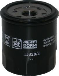 Meat & Doria 15320/4 - Oil Filter autospares.lv