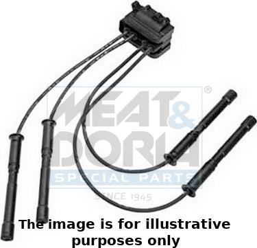 Meat & Doria 10325E - Ignition Coil autospares.lv