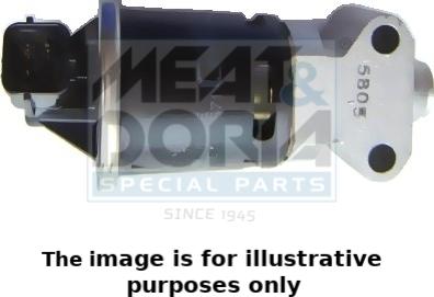 Meat & Doria 88122E - EGR Valve autospares.lv