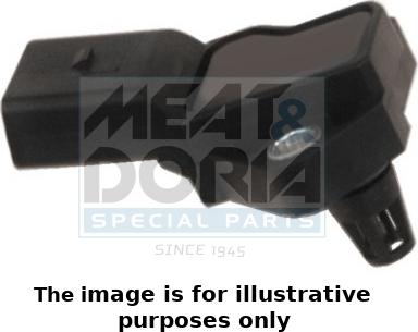 Meat & Doria 82159E - Sensor, boost pressure autospares.lv