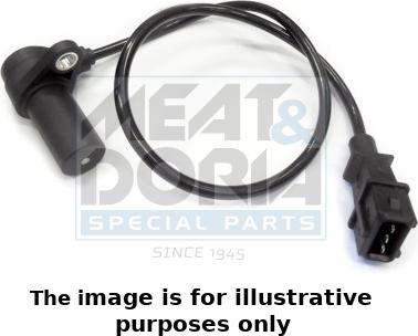 Meat & Doria 87148E - Sensor, crankshaft pulse autospares.lv