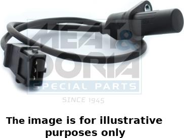 Meat & Doria 87286E - Sensor, crankshaft pulse autospares.lv