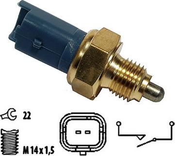 Meat & Doria 36011 - Switch, reverse light autospares.lv