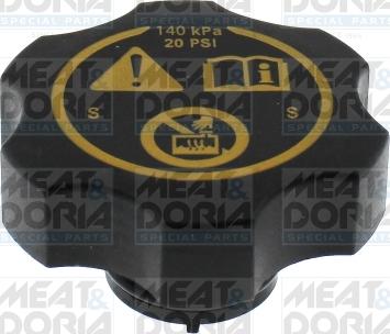 Meat & Doria 2036030 - Sealing Cap, coolant tank autospares.lv