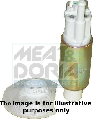 Meat & Doria 76301E - Fuel Pump autospares.lv