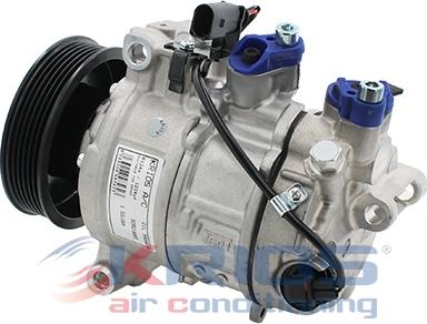 Meat & Doria K15516A - Compressor, air conditioning autospares.lv