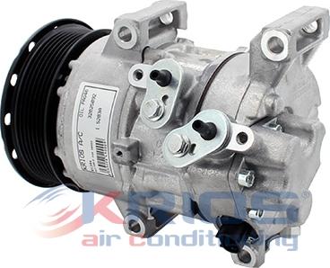 Meat & Doria K15283A - Compressor, air conditioning autospares.lv