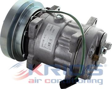 Meat & Doria K11376A - Compressor, air conditioning autospares.lv