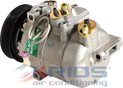 Meat & Doria KSB065D - Compressor, air conditioning autospares.lv