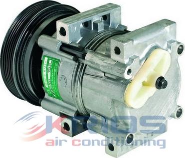 Meat & Doria KSB009V - Compressor, air conditioning autospares.lv