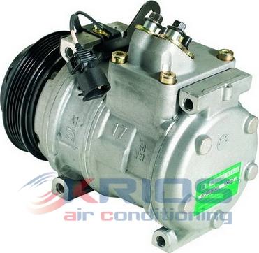 Meat & Doria KSB011D - Compressor, air conditioning autospares.lv