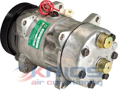 Meat & Doria KSB037S - Compressor, air conditioning autospares.lv