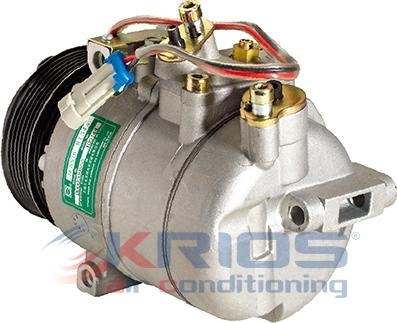 Meat & Doria KSB071D - Compressor, air conditioning autospares.lv