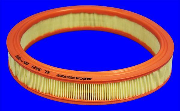 Mecafilter EL3421 - Air Filter, engine autospares.lv