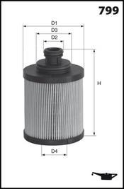 Mecafilter ELH4351 - Oil Filter autospares.lv