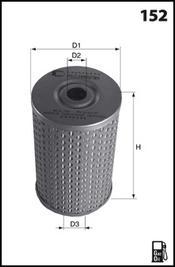 Mecafilter ELG5552 - Fuel filter autospares.lv