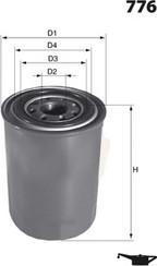 Mecafilter ELH4135 - Oil Filter autospares.lv