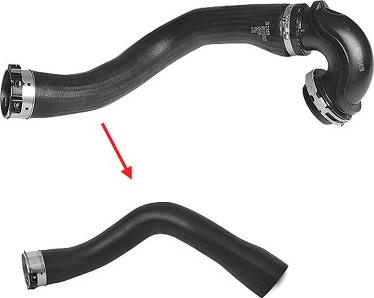 MEHA AUTOMOTIVE MH54739 - Charger Intake Air Hose autospares.lv