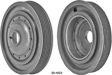 MEHA AUTOMOTIVE MHK60059 - Belt Pulley, crankshaft autospares.lv