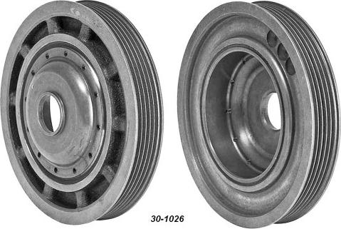 MEHA AUTOMOTIVE MHK60060 - Belt Pulley, crankshaft autospares.lv