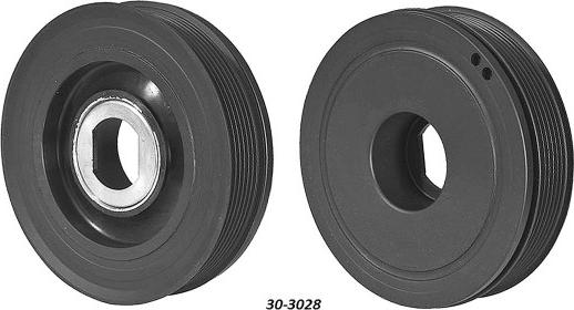 MEHA AUTOMOTIVE MHK60063 - Belt Pulley, crankshaft autospares.lv