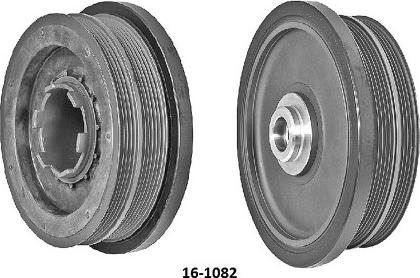 MEHA AUTOMOTIVE MHK60006 - Belt Pulley, crankshaft autospares.lv