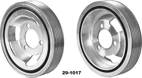 MEHA AUTOMOTIVE MHK60008 - Belt Pulley, crankshaft autospares.lv