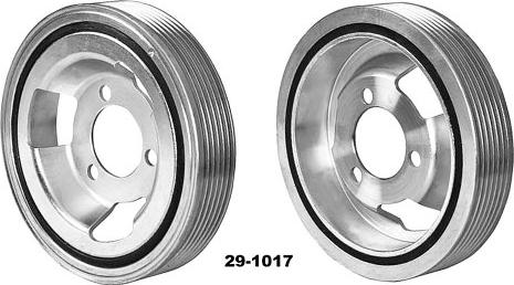 MEHA AUTOMOTIVE MHK60016 - Belt Pulley, crankshaft autospares.lv