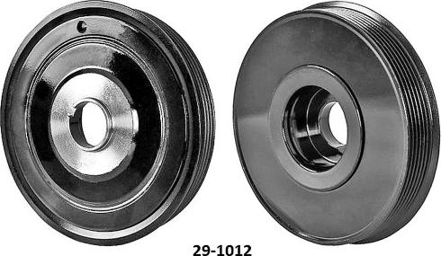 MEHA AUTOMOTIVE MHK60012 - Belt Pulley, crankshaft autospares.lv