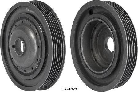 MEHA AUTOMOTIVE MHK60085 - Belt Pulley, crankshaft autospares.lv