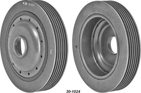 MEHA AUTOMOTIVE MHK60086 - Belt Pulley, crankshaft autospares.lv