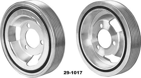 MEHA AUTOMOTIVE MHK60080 - Belt Pulley, crankshaft autospares.lv