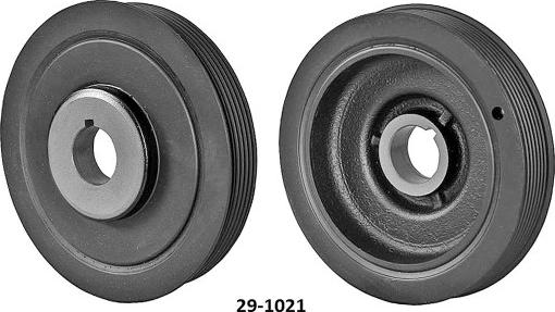 MEHA AUTOMOTIVE MHK60082 - Belt Pulley, crankshaft autospares.lv