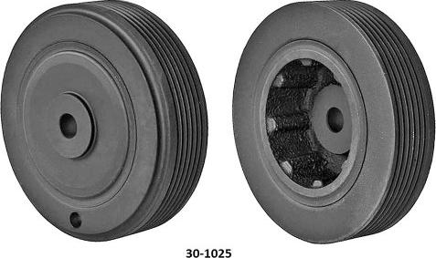 MEHA AUTOMOTIVE MHK60087 - Belt Pulley, crankshaft autospares.lv